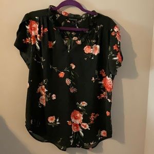 Tiffany Tulip Sleeve Blouse
